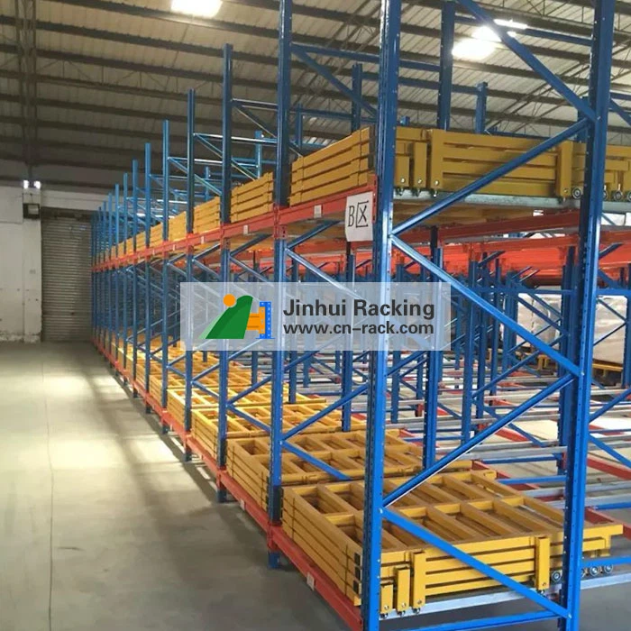 Skub palle racksystem tilbage